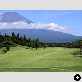 朝霧ジャンボリーゴルフクラブ-甲斐コースホール1写真